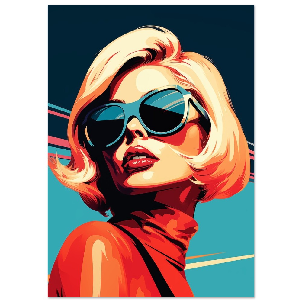 Retro Glamour A4 21x29.7 cm - Pixara