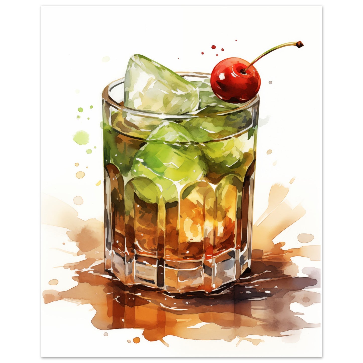 Cocktailkunst Poster 40x50 cm - Pixara