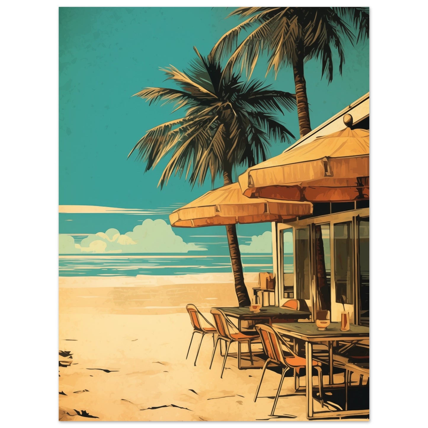 Strandbar 30x40 cm - Pixara