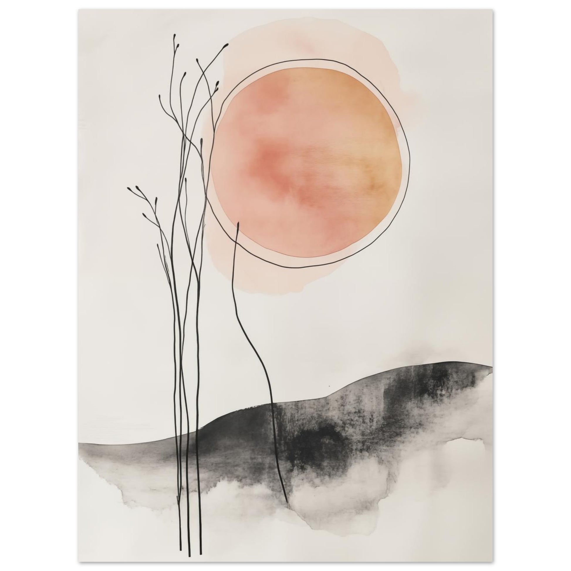 Sonnenaufgang in Stille – Japandi Minimalismus - Pixara