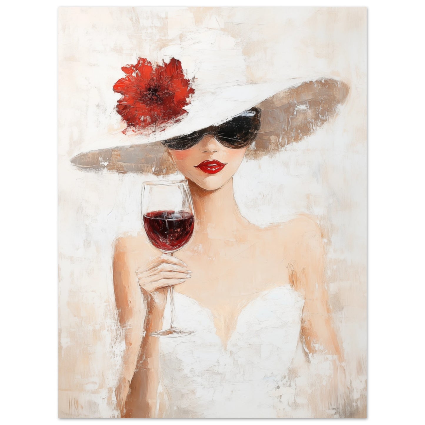 Impressionistische Eleganz Poster 30x40 cm - Pixara