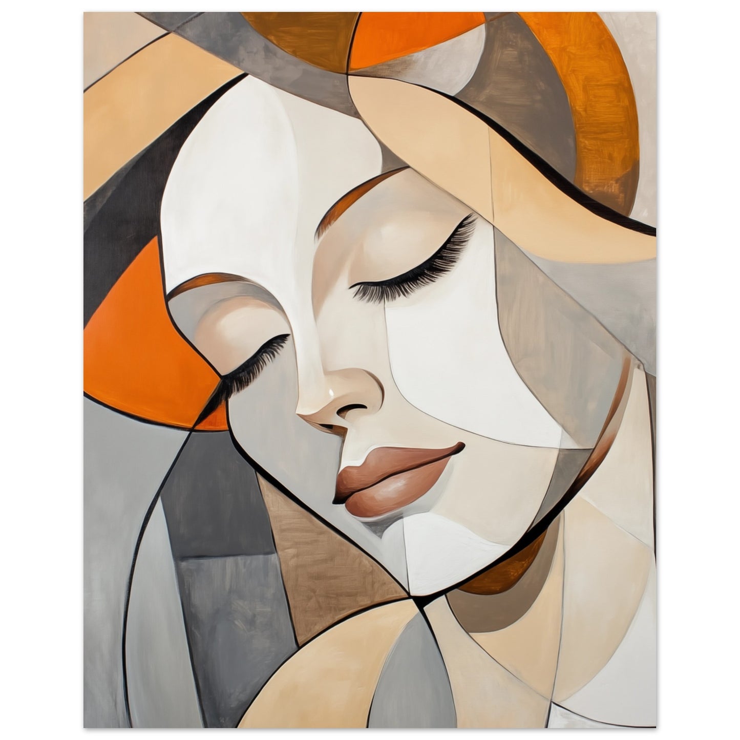 Kubistische Harmonie 40x50 cm - Pixara