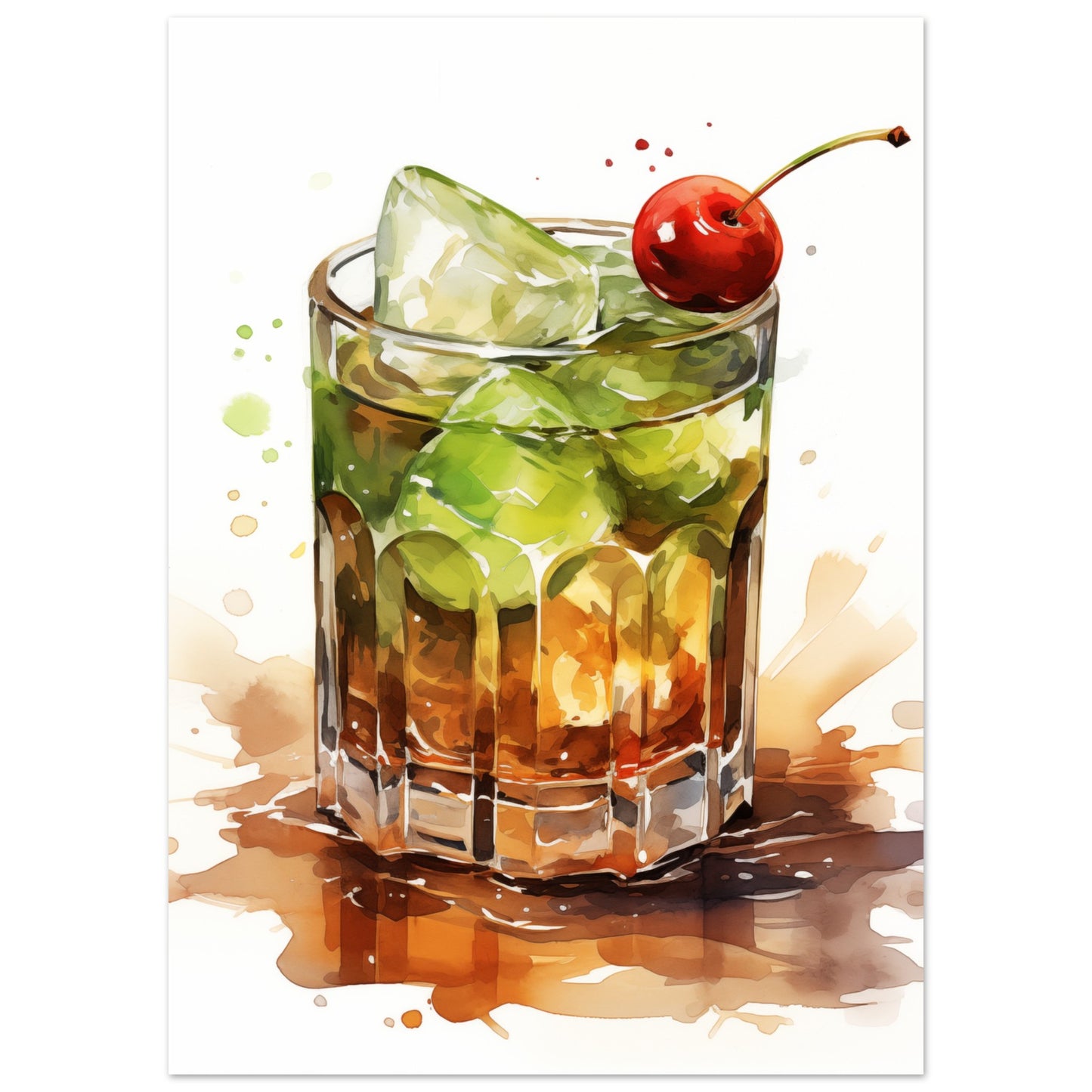 Cocktailkunst Poster 50x70 cm - Pixara