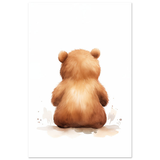 "Cubby", der Schmusebär Poster 60x90 cm - Pixara