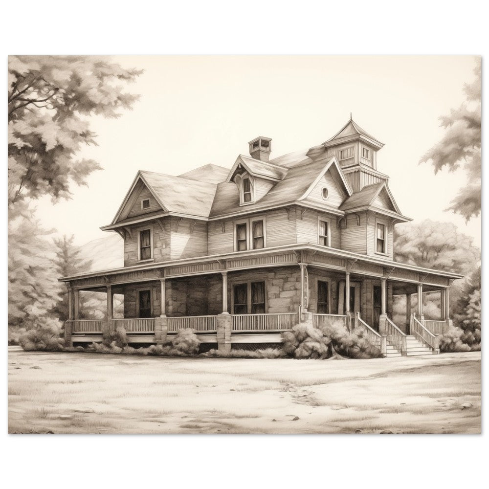 Echoes of the Past Poster 20x25 cm - Pixara