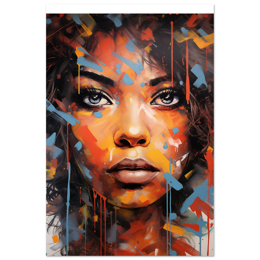 Virtuoser Farbklang 60x90 cm - Pixara