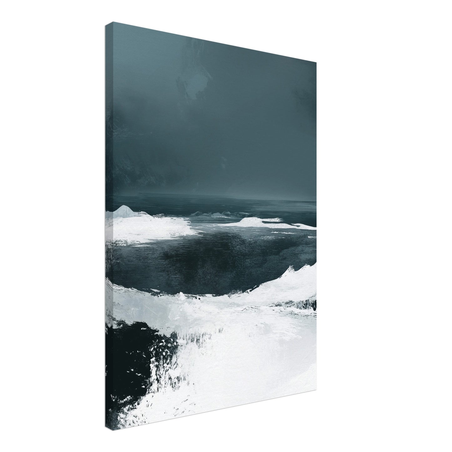 Arktische Stille Leinwand 50x70 cm - Pixara