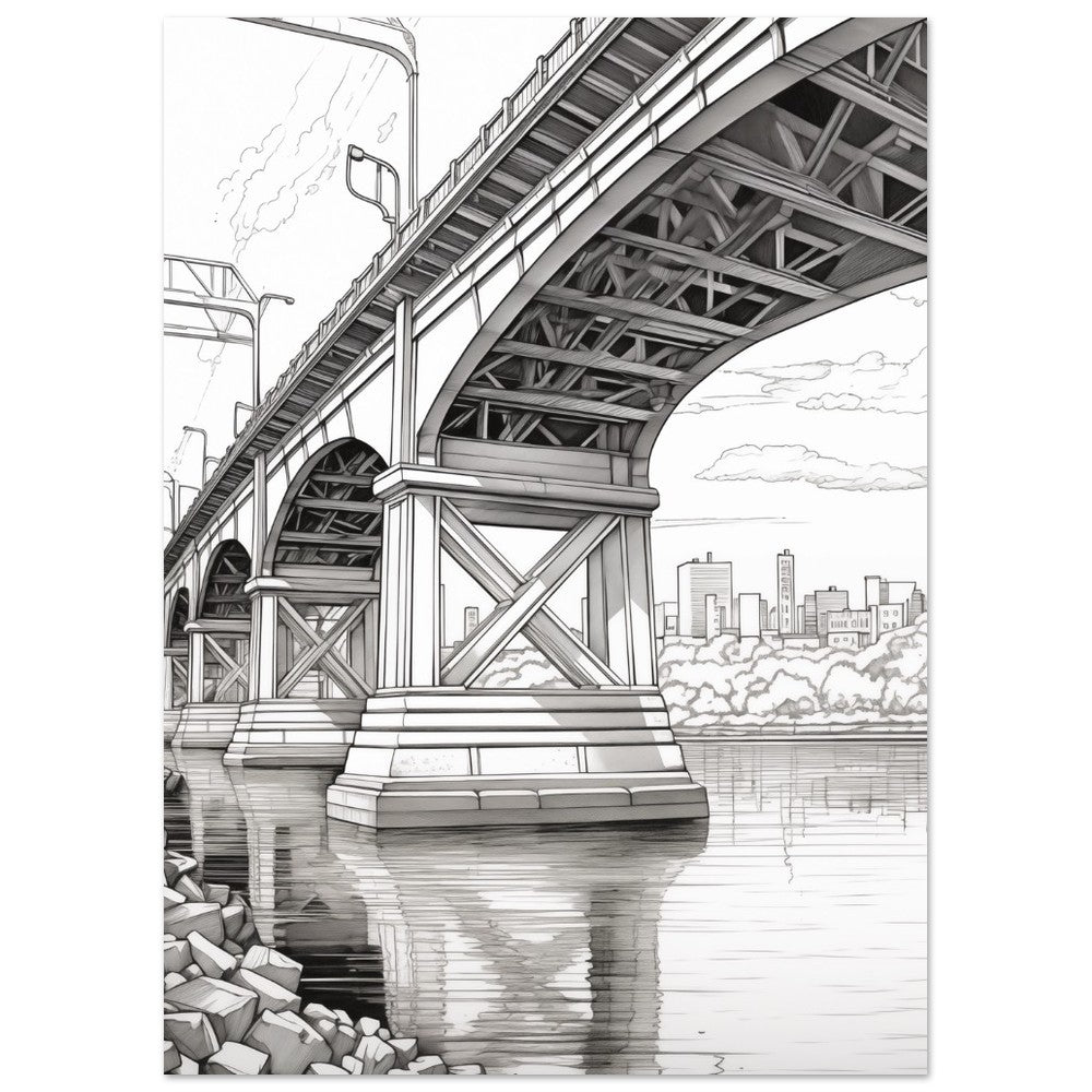 Architektonische Symphonie 13x18 cm - Pixara