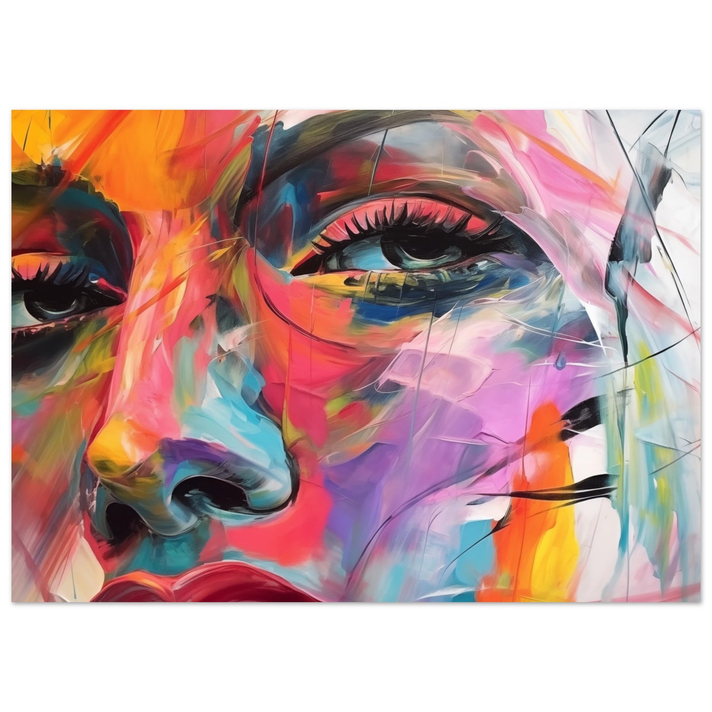 Chromatische Harmonie Poster 50x70 cm - Pixara