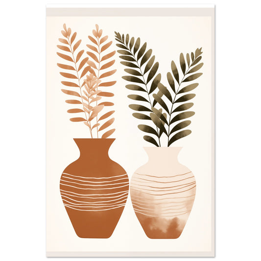 Boho Botanik Poster 60x90 cm - Pixara