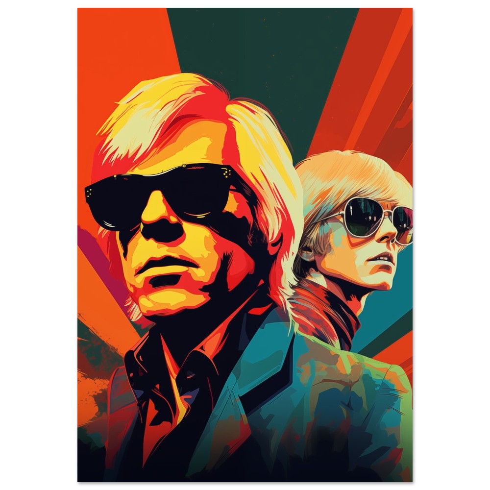 Iconic Warhol A4 21x29.7 cm - Pixara
