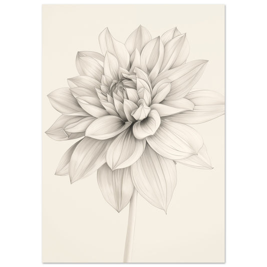 Dahlienzauber A4 21x29.7 cm - Pixara