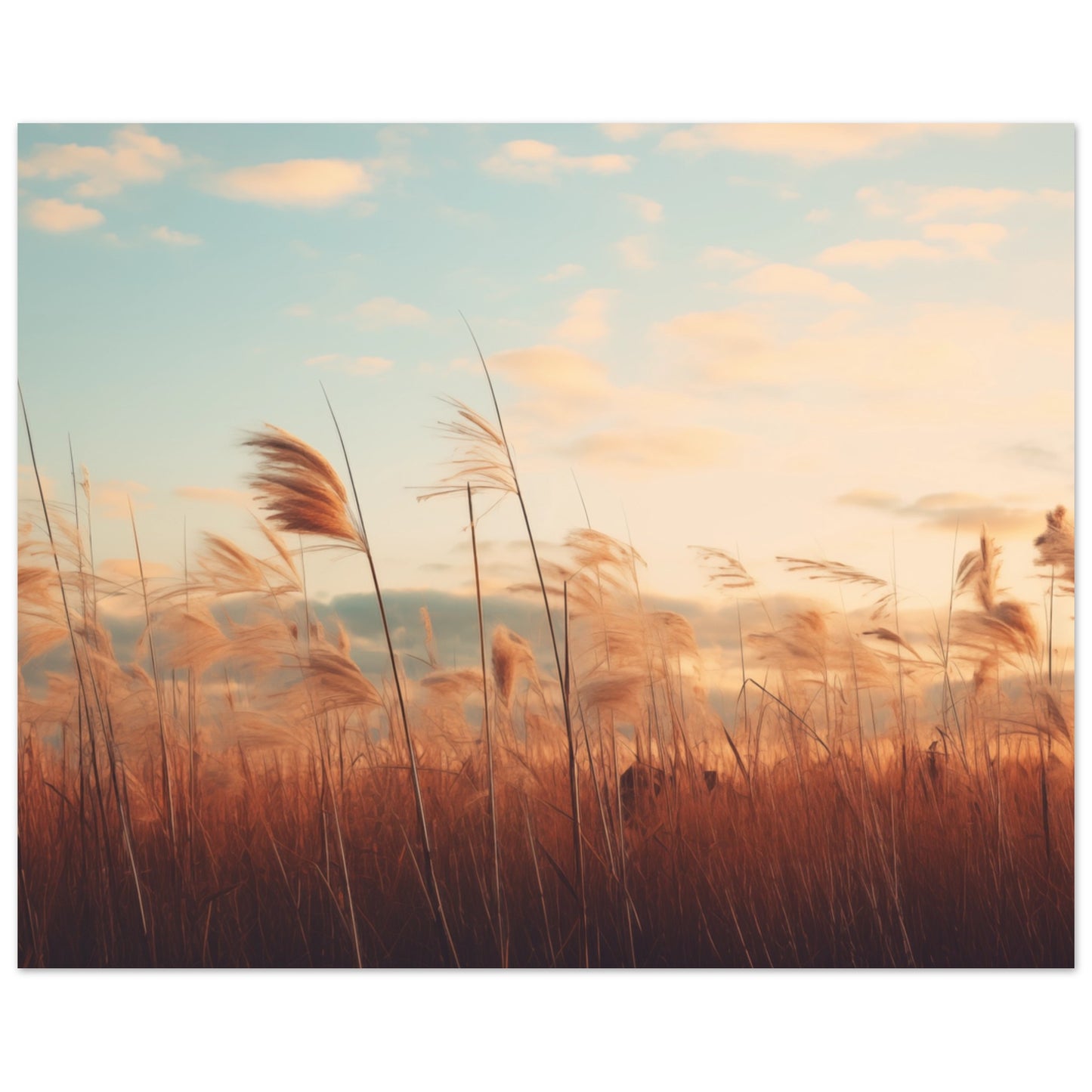 Flüstern des Feldes Poster 40x50 cm - Pixara