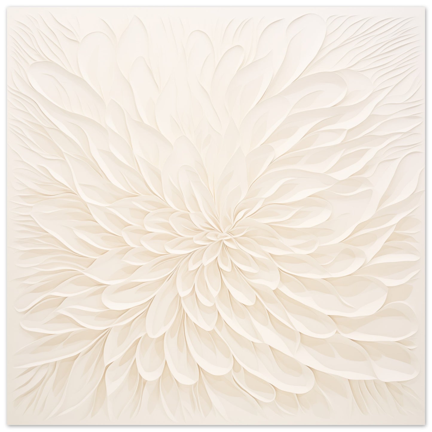 Sanfte Chrysantheme Poster 30x30 cm - Pixara