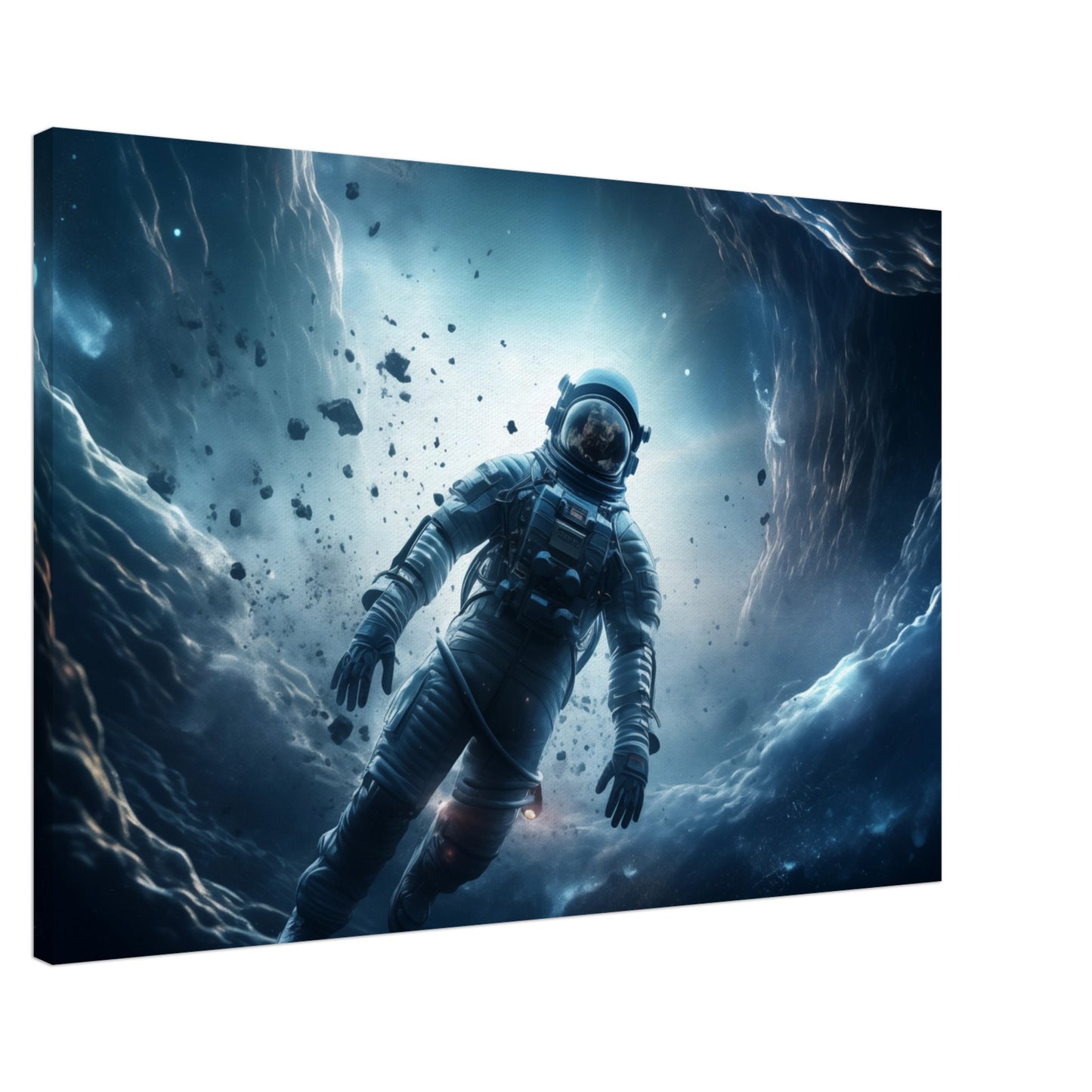 Astronaut's Odyssey Leinwand 60x90 cm - Pixara