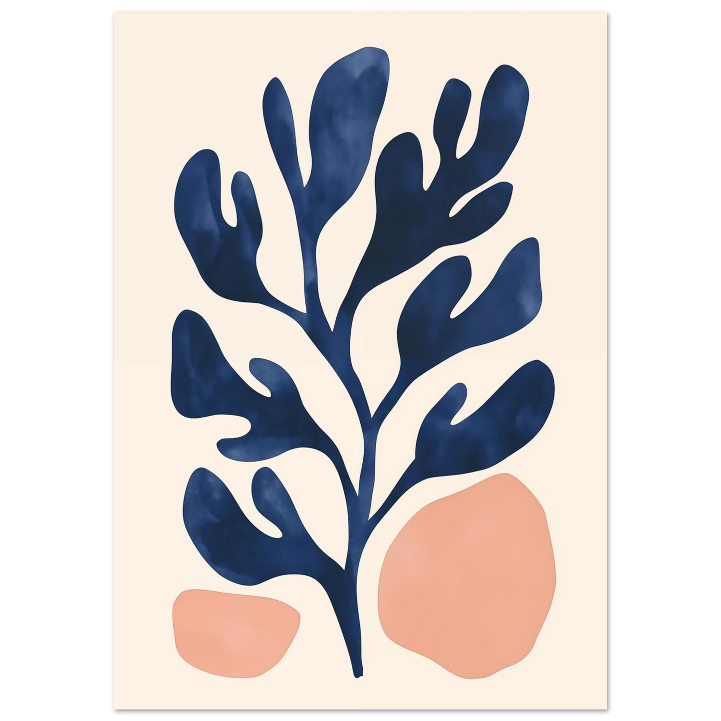 Botanische Ruhe Poster 21x29.7 cm - Pixara