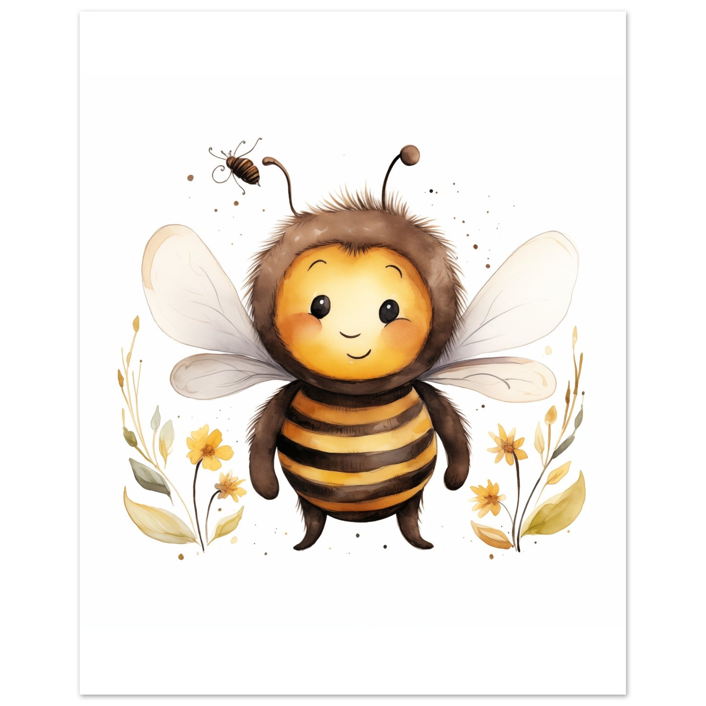 Biene "Benny" Poster 40x50 cm - Pixara