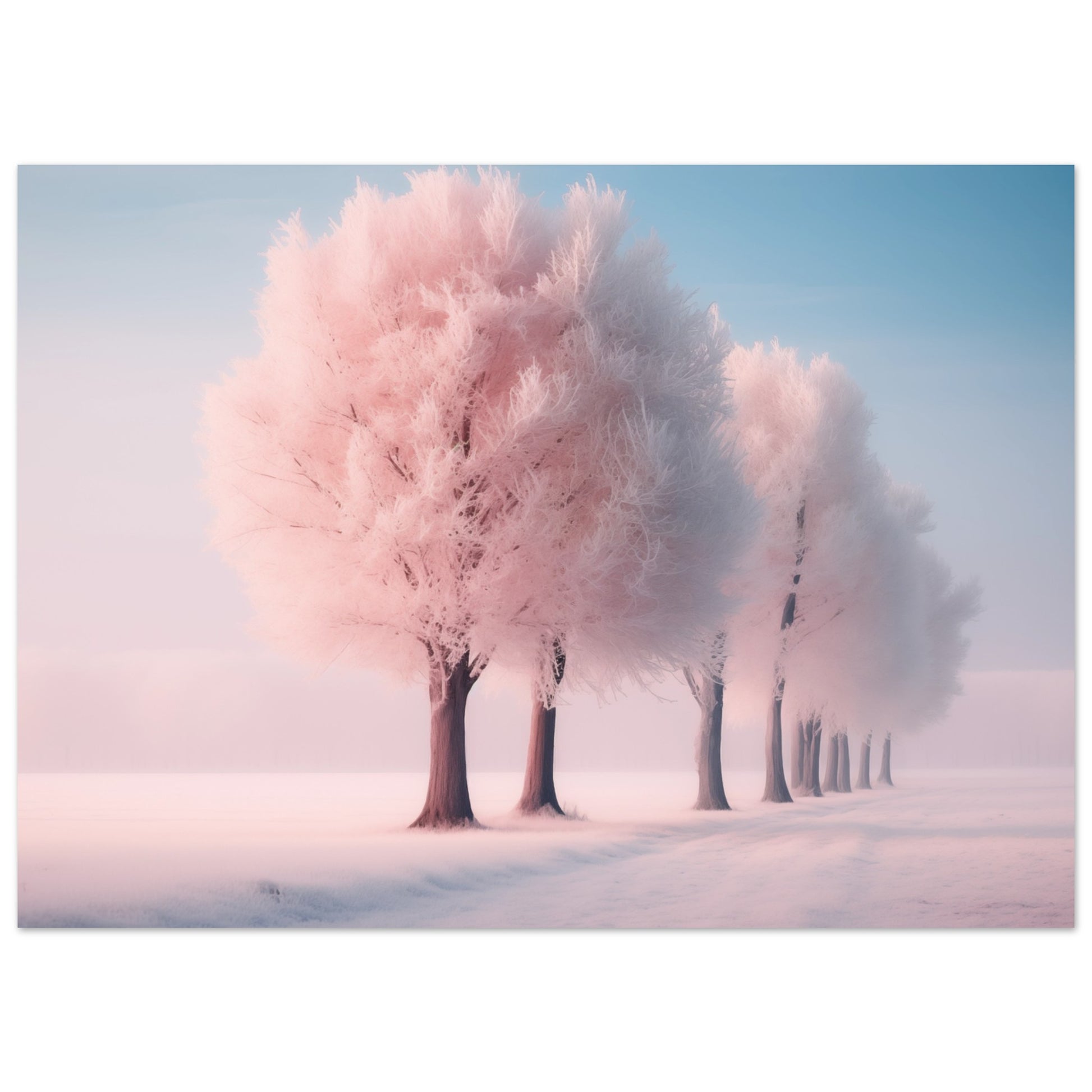 Winterbäume 13x18 cm - Pixara