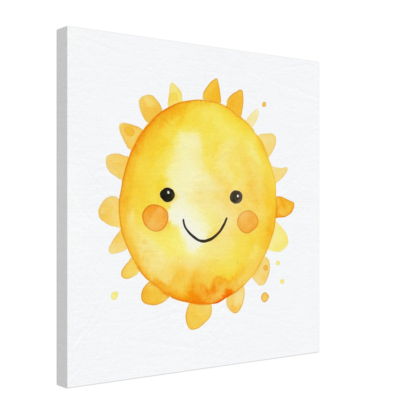 Sunny, die Sonne Leinwand 50x50 cm - Pixara