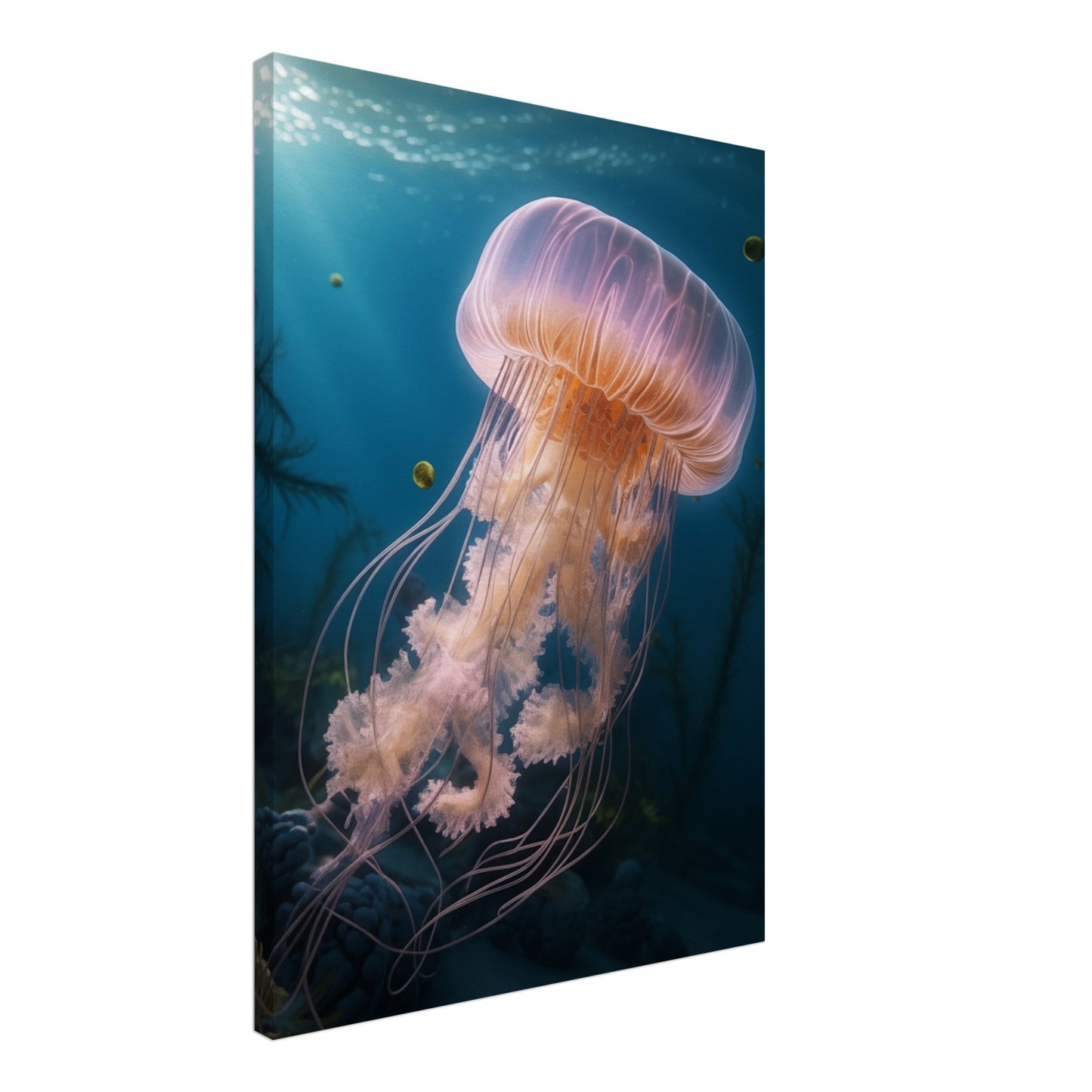 Tanz der Tiefsee Leinwand 50x70 cm - Pixara
