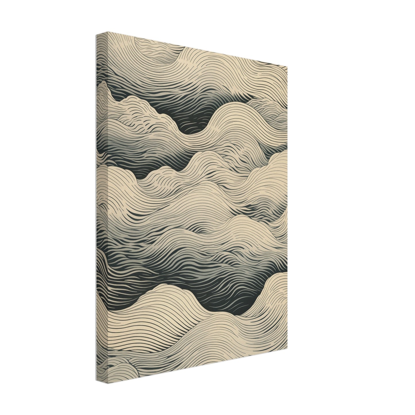 Whispering Tides Leinwand 30x40 cm - Pixara