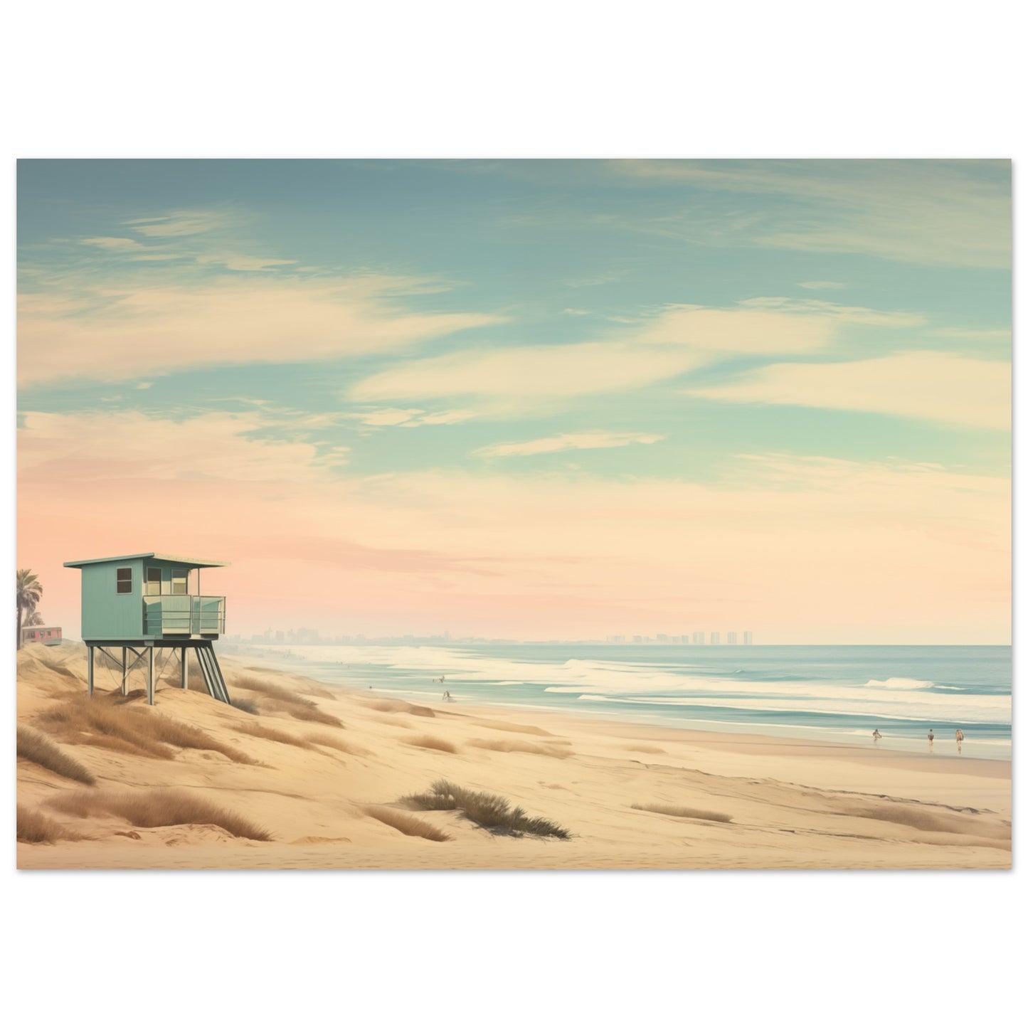 Wächter des Meeres Poster 50x70 cm - Pixara