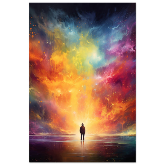 Farbexplosion Poster 60x90 cm - Pixara