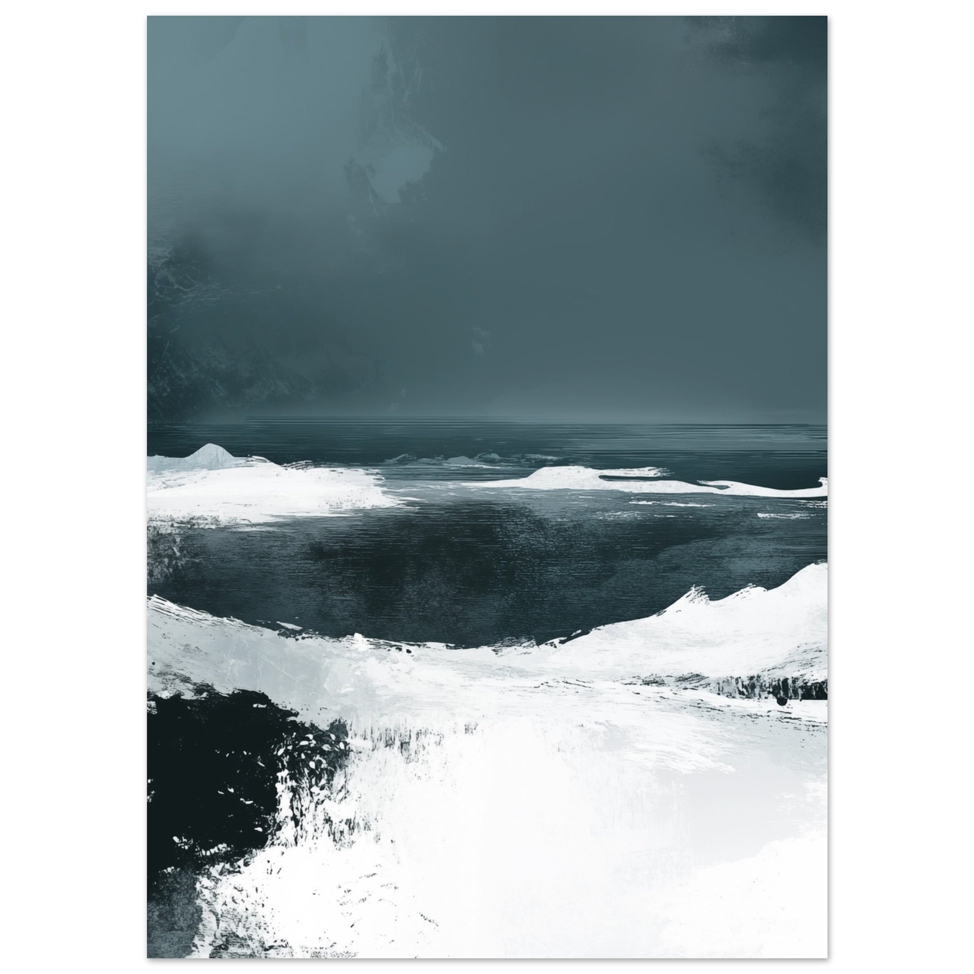 Arktische Stille Poster 13x18 cm - Pixara