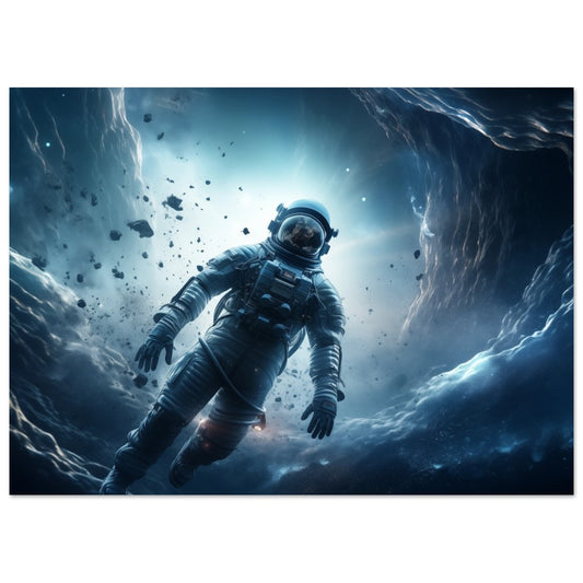 Astronaut's Odyssey Poster 13x18 cm - Pixara