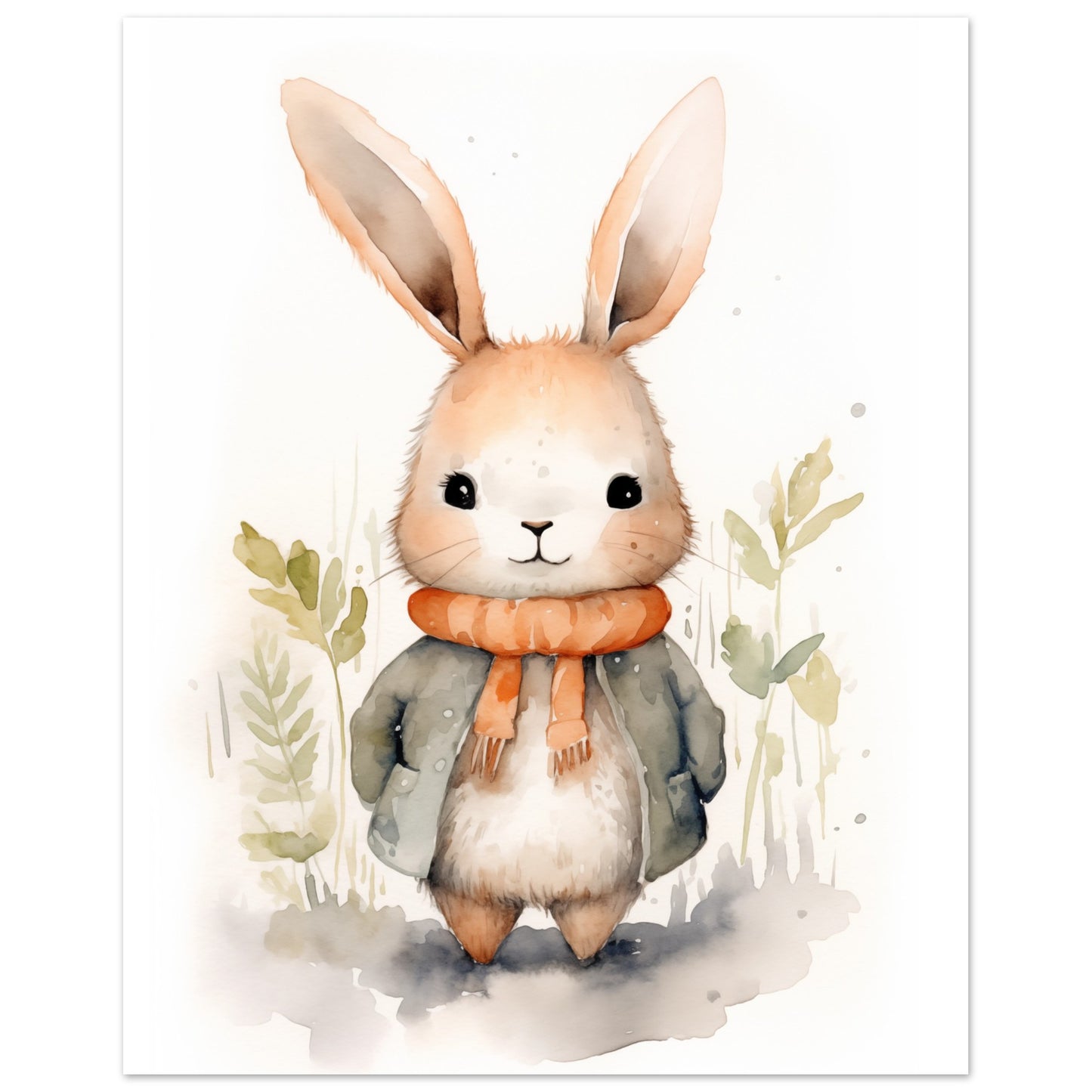 Herr Fluffington Poster 20x25 cm - Pixara