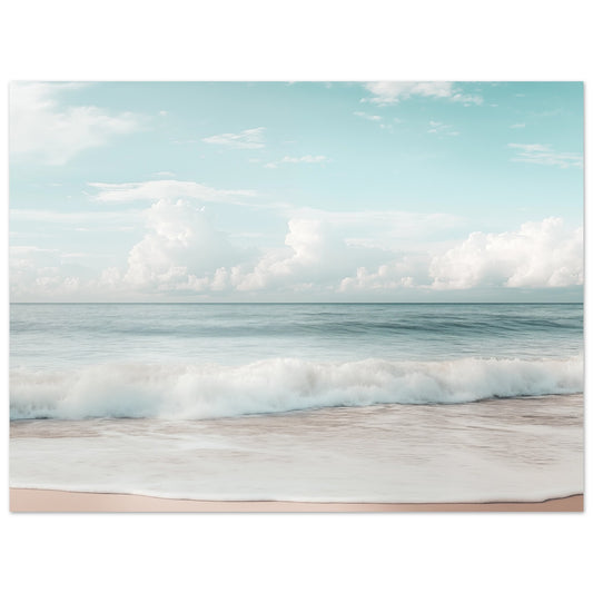 Sanfte Wellen am Strand 30x40 cm - Pixara