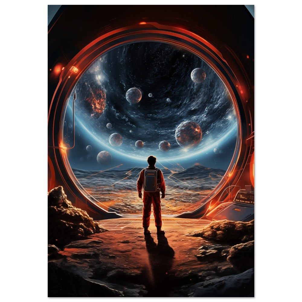 Blick in die Unendlichkeit A4 21x29.7 cm - Pixara