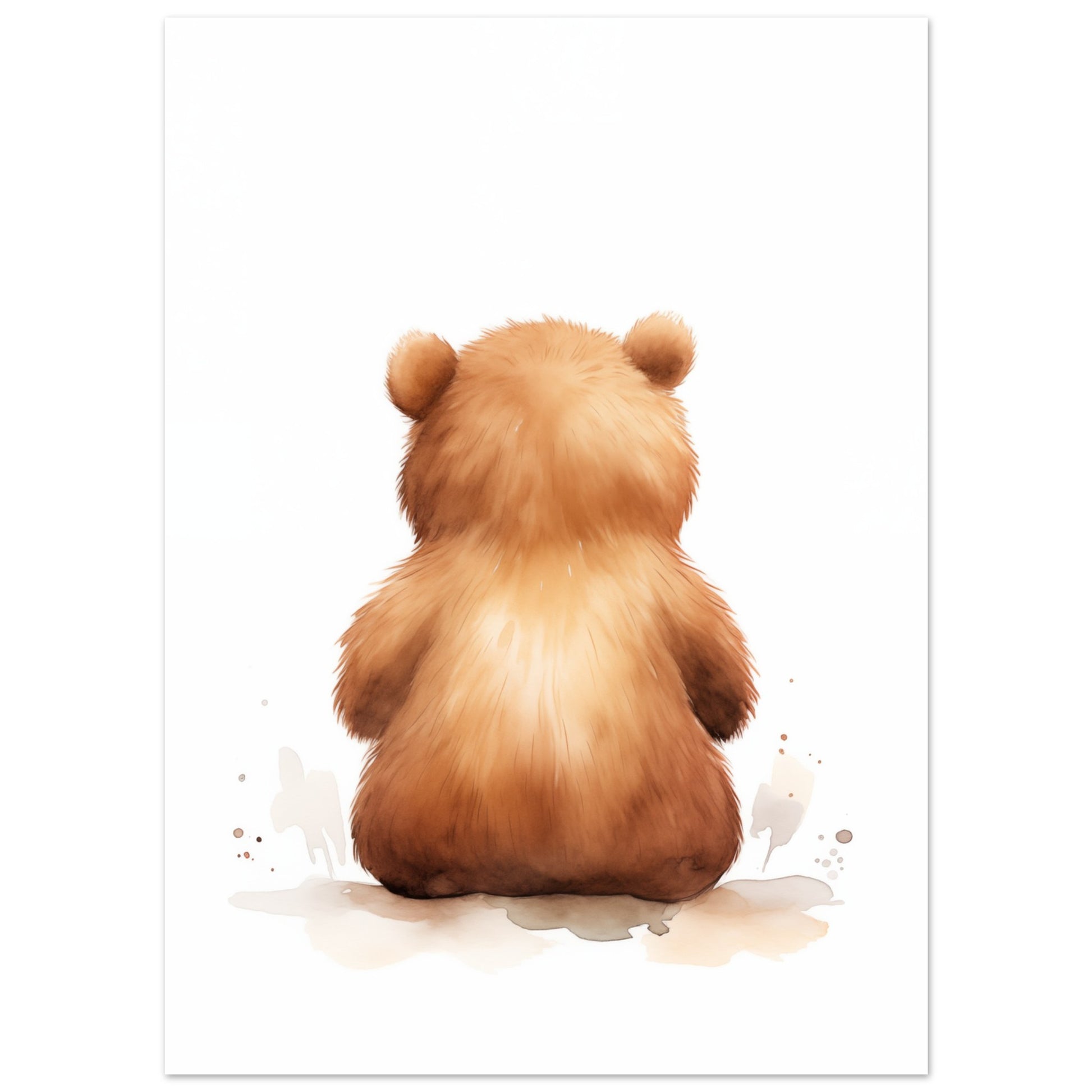 "Cubby", der Schmusebär Poster 13x18 cm - Pixara