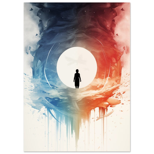 Dimensionale Resonanz 50x70 cm - Pixara