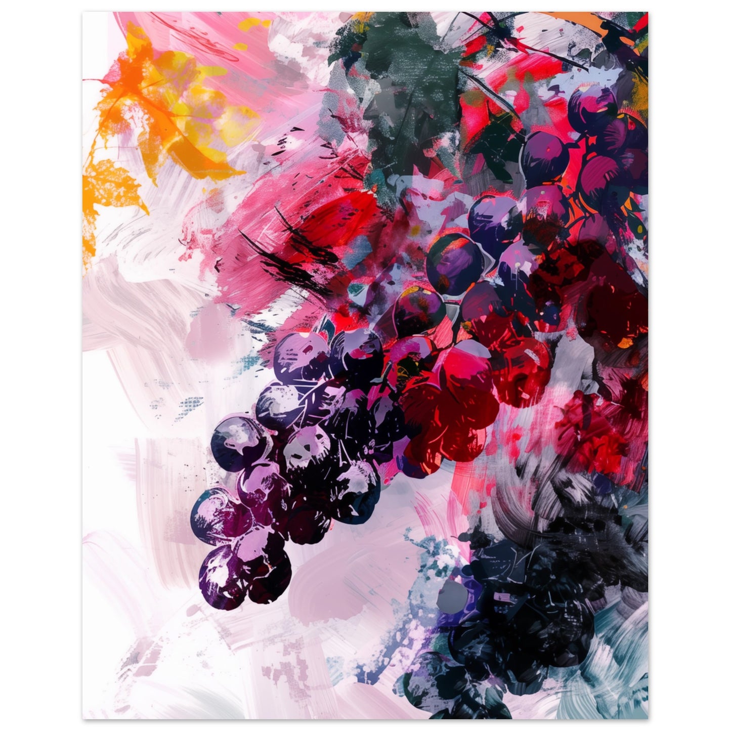 Grapes in Motion 40x50 cm - Pixara