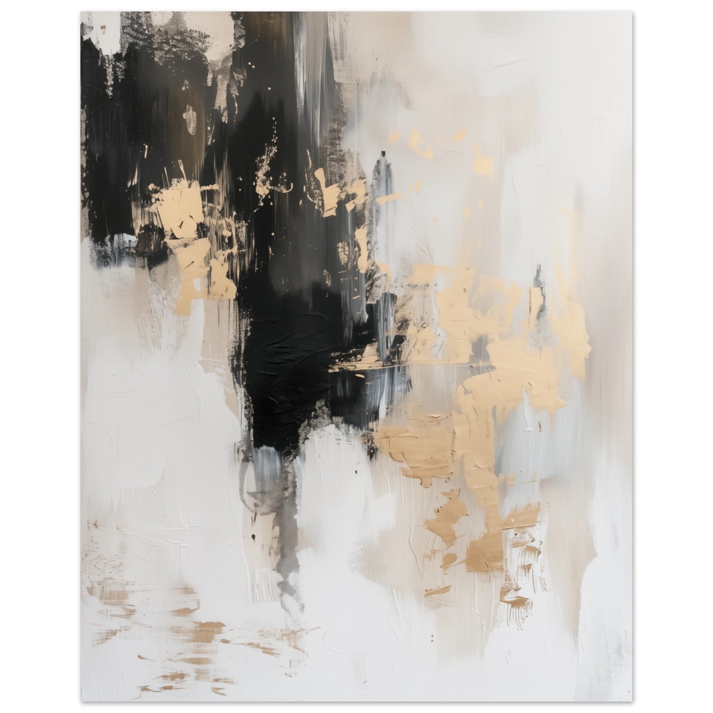 Modern Luxe Abstract 40x50 cm Poster - Pixara