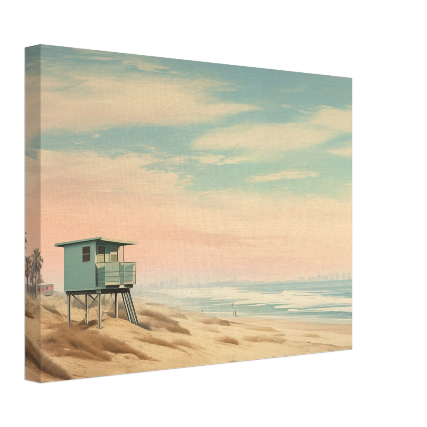 Wächter des Meeres Leinwand 30x40 cm - Pixara