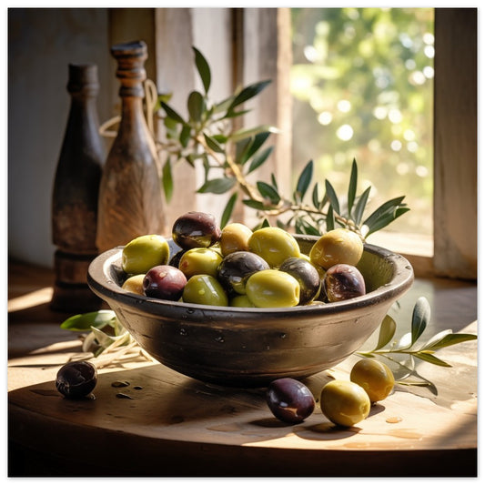 Olivenhain Poster 50x50 cm - Pixara