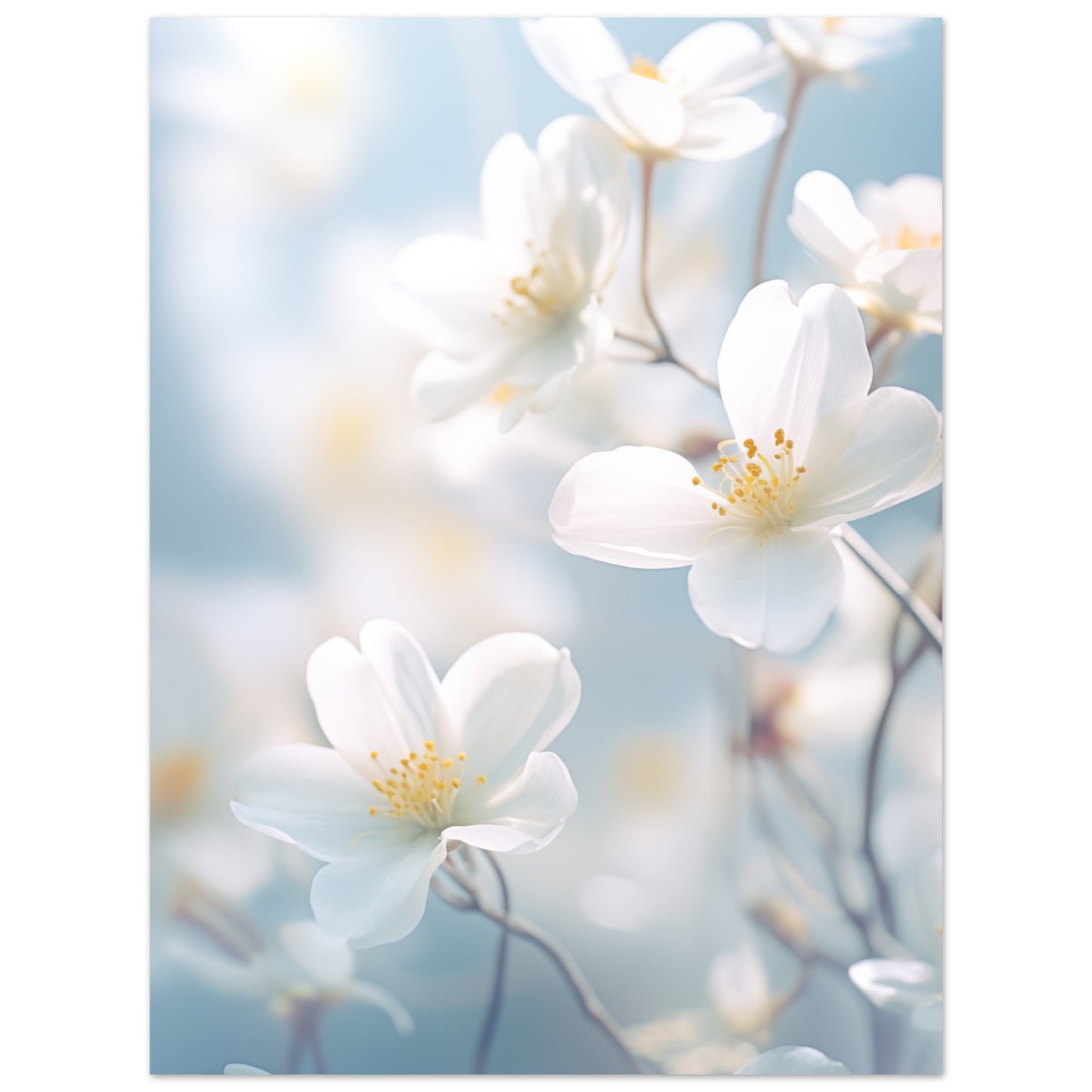 Zartes Erwachen Poster 30x40 cm - Pixara