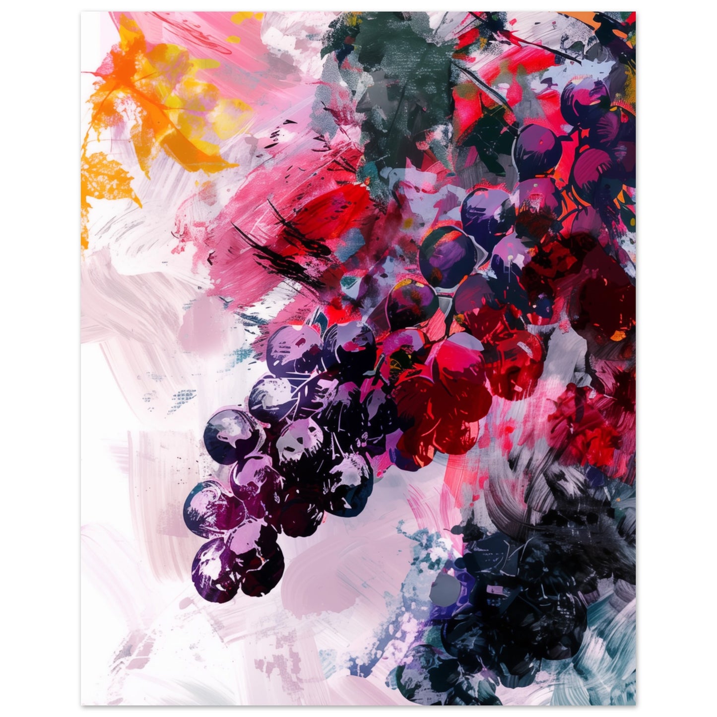 Grapes in Motion 20x25 cm - Pixara