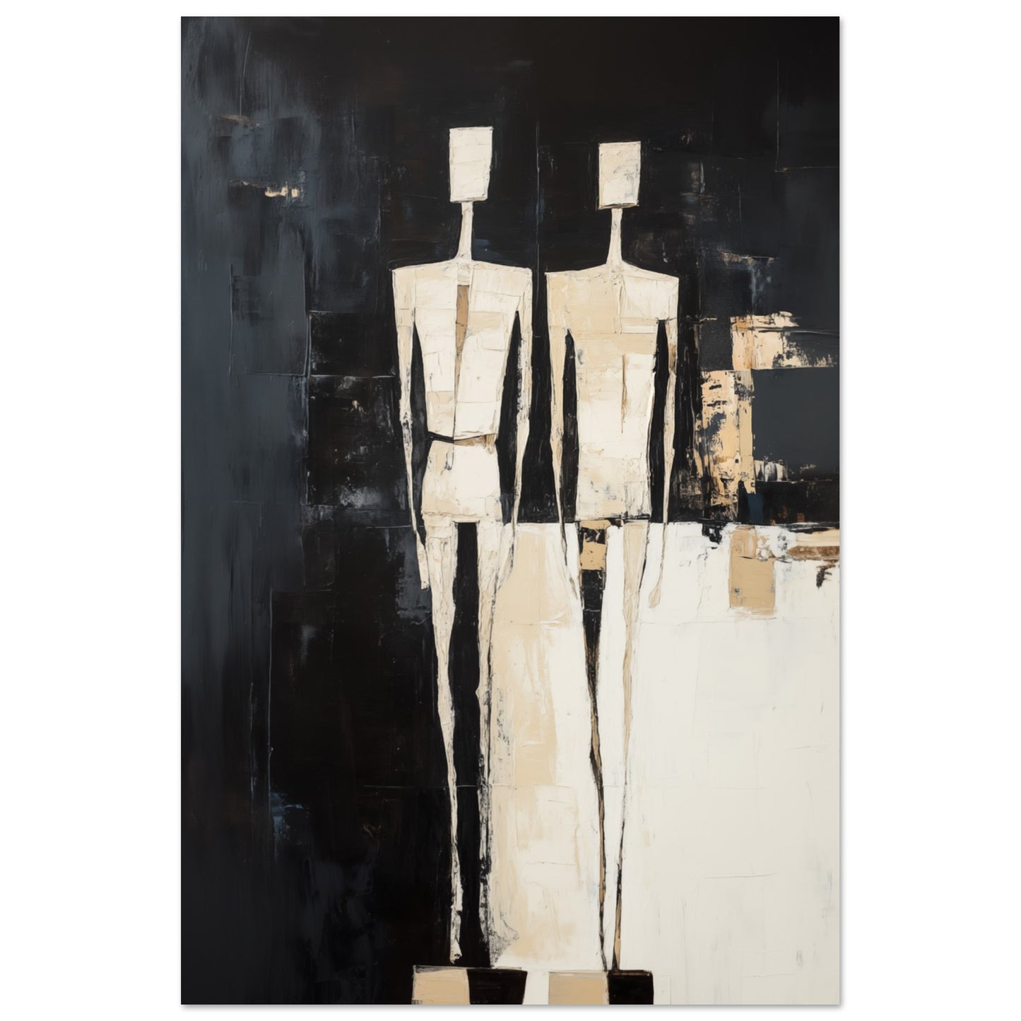 Geometrische Figuren Poster 60x90 cm - Pixara