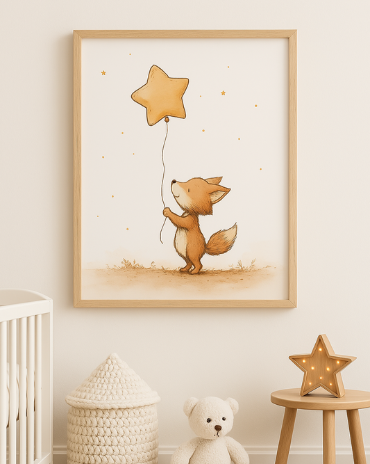 Kleiner Fuchs mit Stern - Pixara