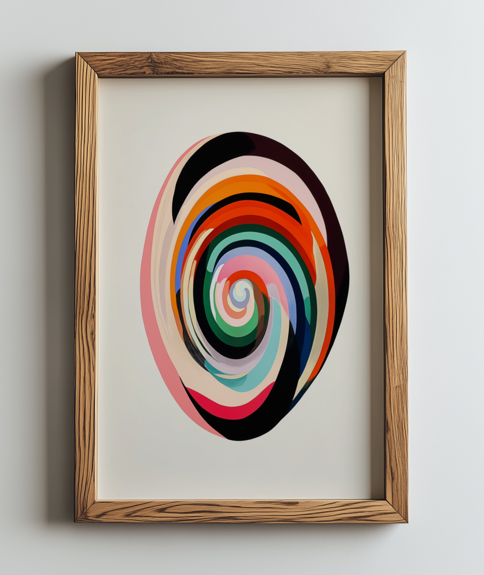 Farbenfrohe Spirale - Pixara