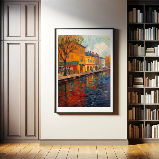 Impressionistische Stadtoase - Pixara