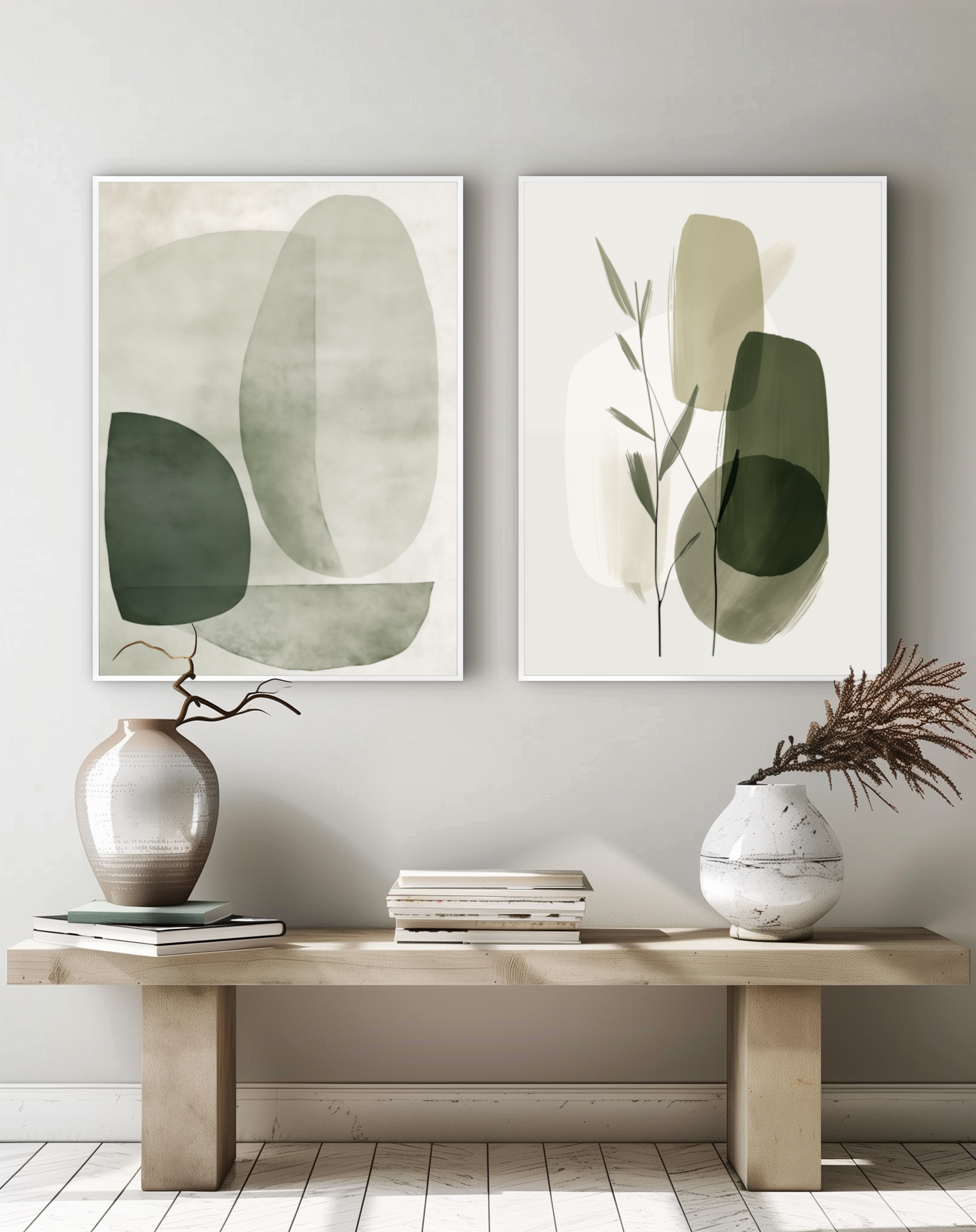 Harmony des Wachstums - Leinwand 60x90 - Pixara