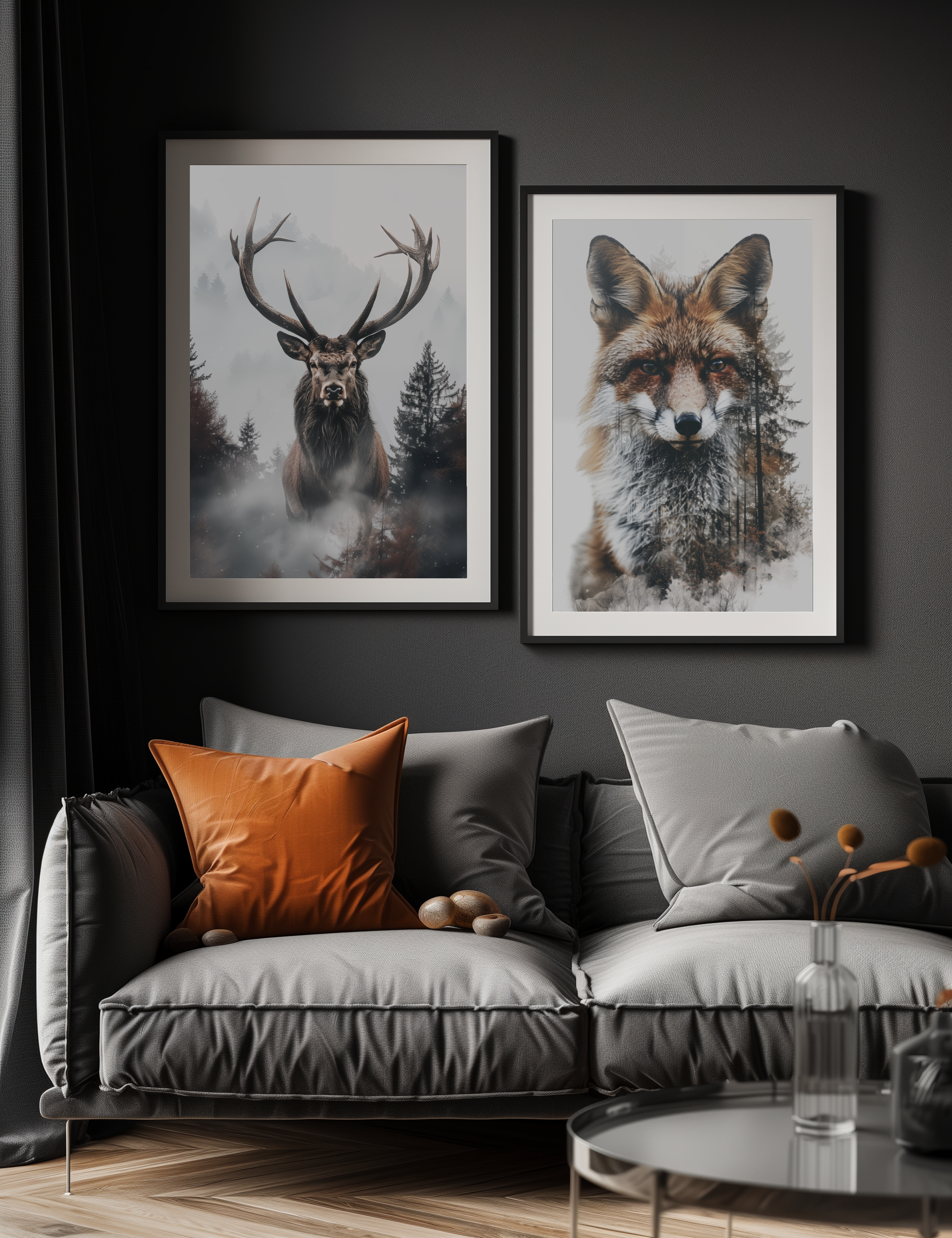 Fuchs und Wald - Pixara