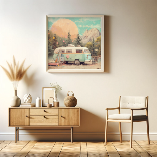 Retro Camping - Pixara