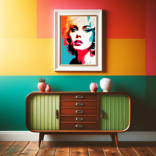 Retro Chic Muse - Pixara