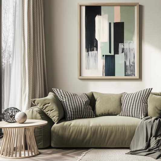 Urban Serenity – Abstrakte Komposition - Pixara