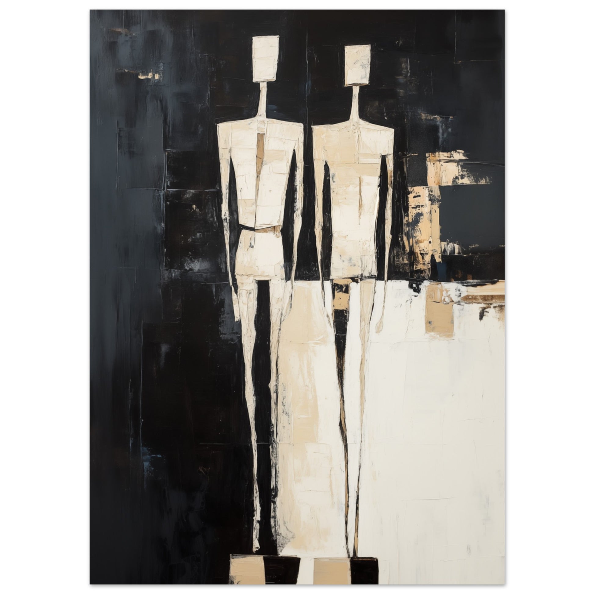 Geometrische Figuren Poster 13x18 cm - Pixara